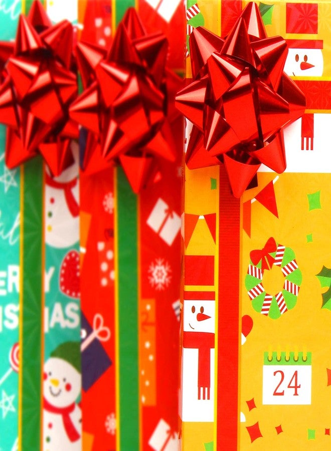 STEFORD 8 Pack Christmas Gift Card Holders Boxes with Bows and Name Tags for Christmas Party Favors Gifts,6.3”x2.8”x0.6” - Image 5